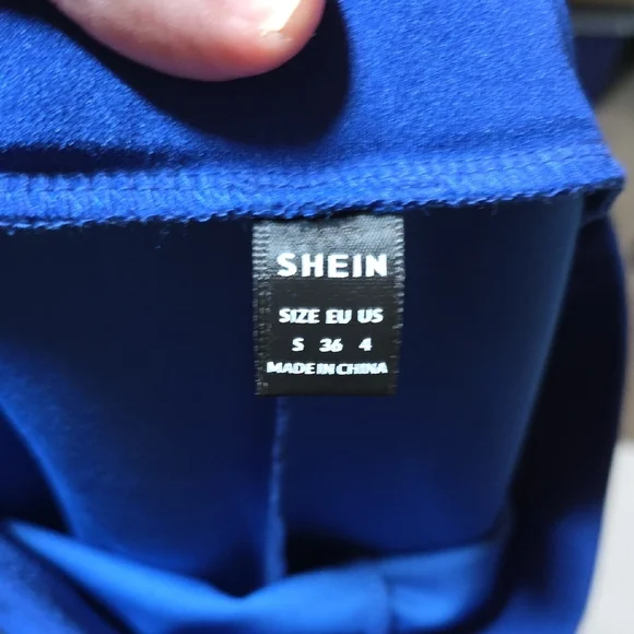 SHEIN Royal Blue Women's Blazer And Pants Women's S - Picture 4 of 4